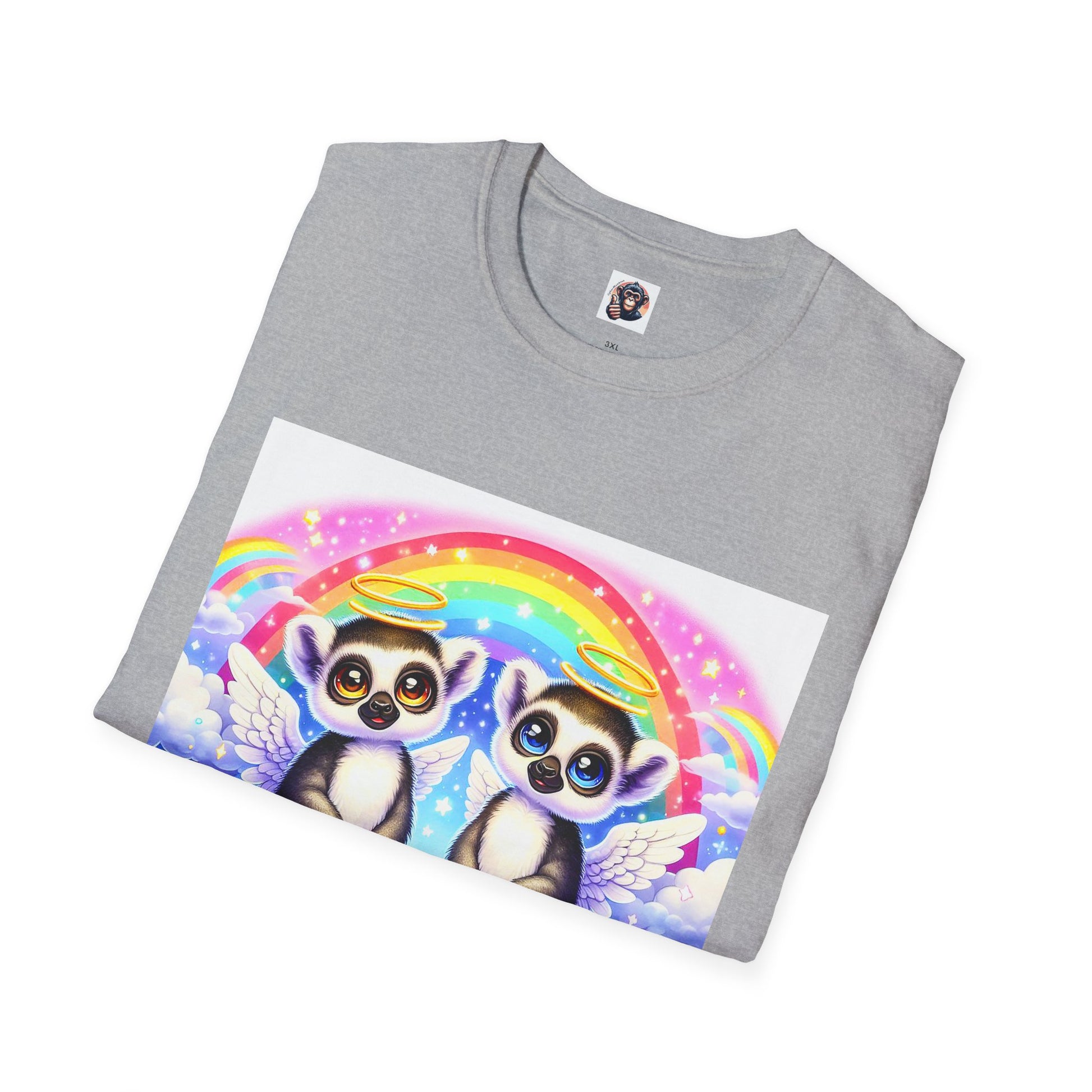 Lemurs rainbow T-Shirt Printify