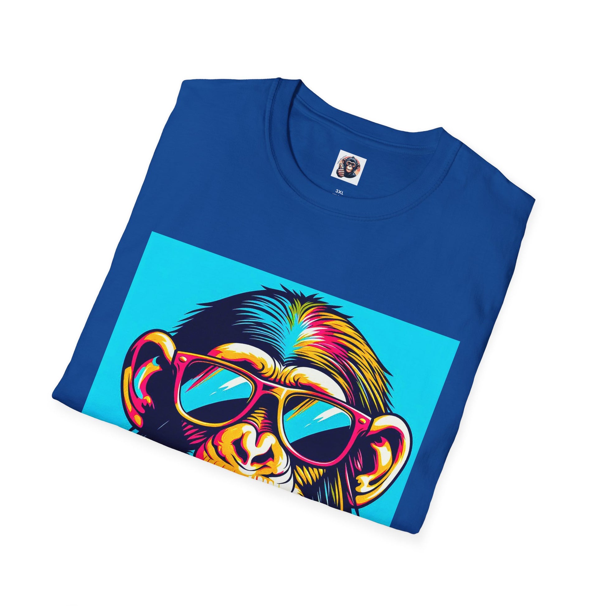 Chimp T-Shirt Printify   