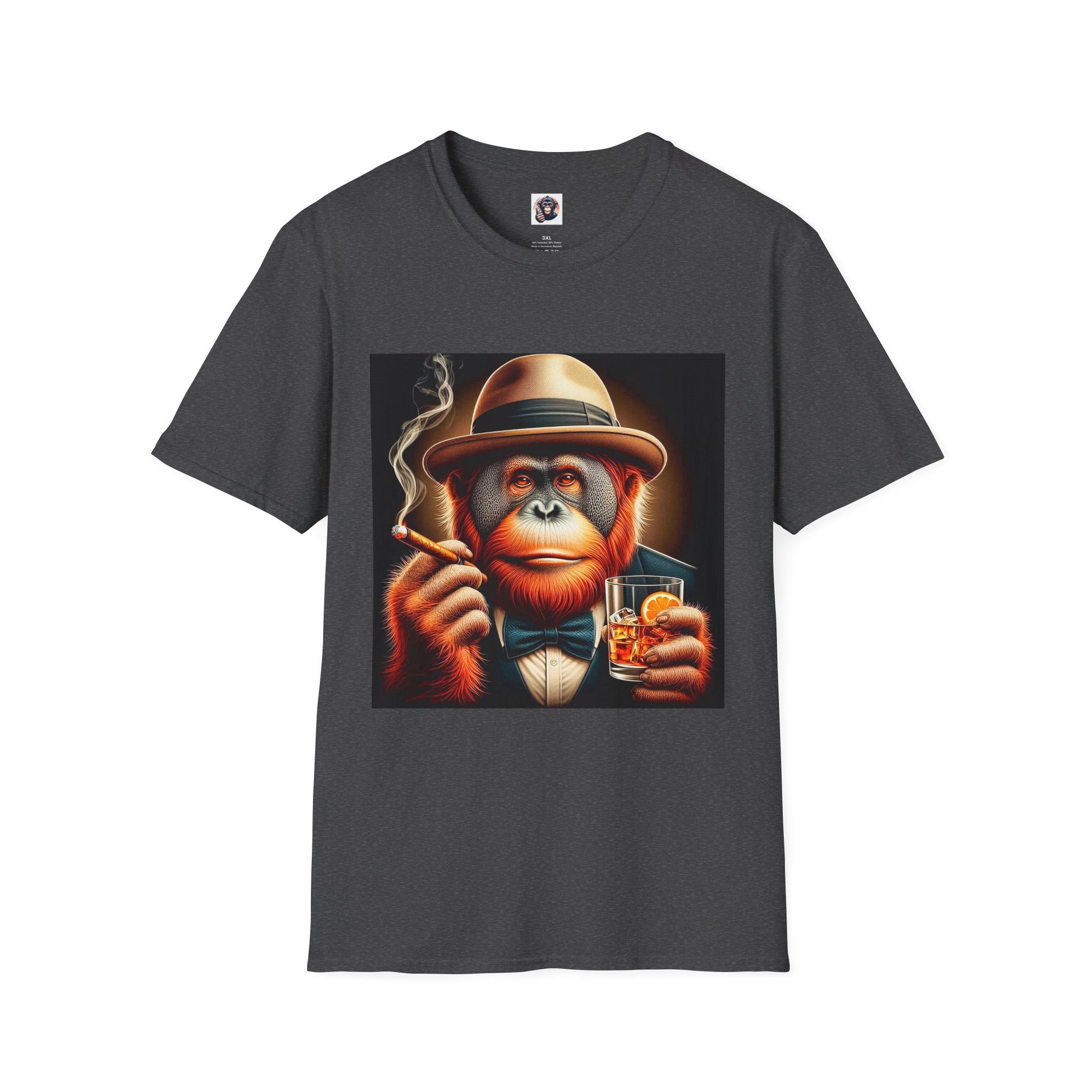 Orangutans T-Shirt Printify XS Dark Heather 