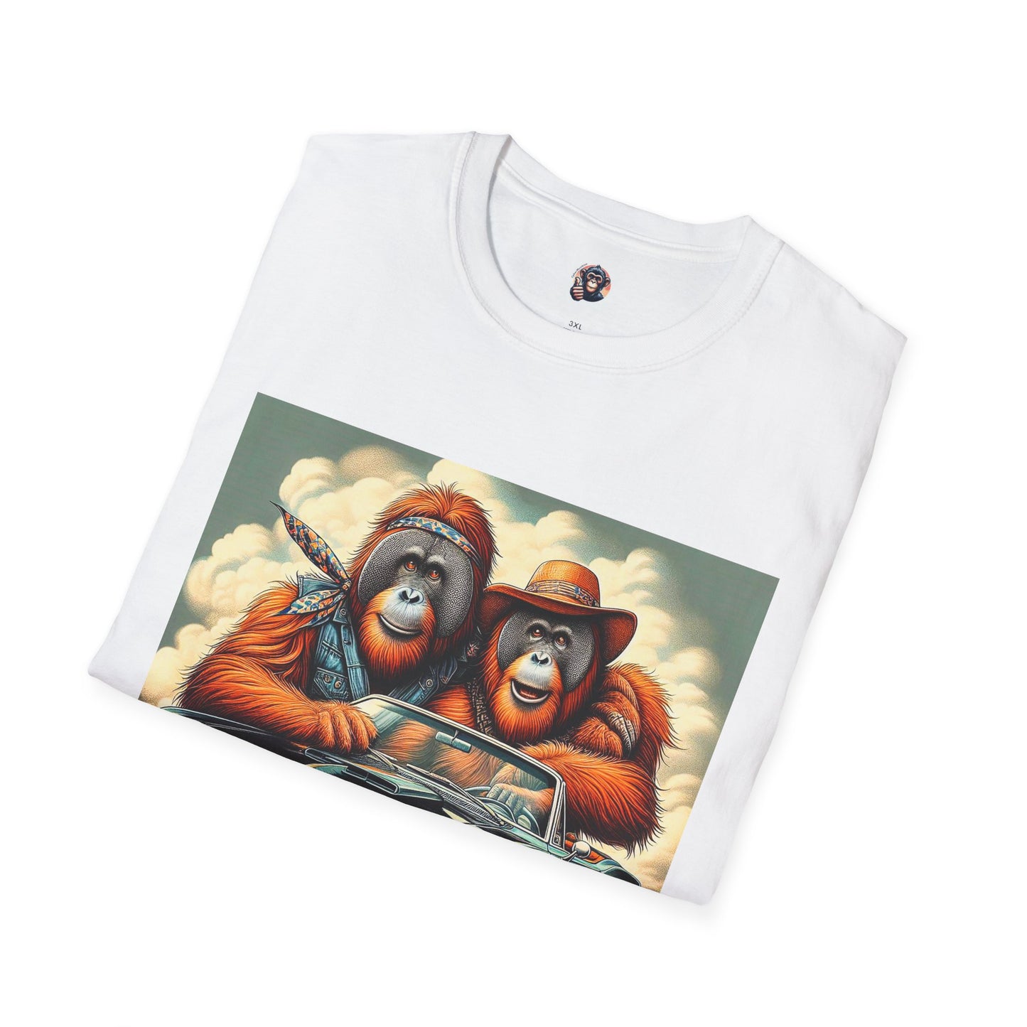 Wacky Orangutans T-Shirt Printify   