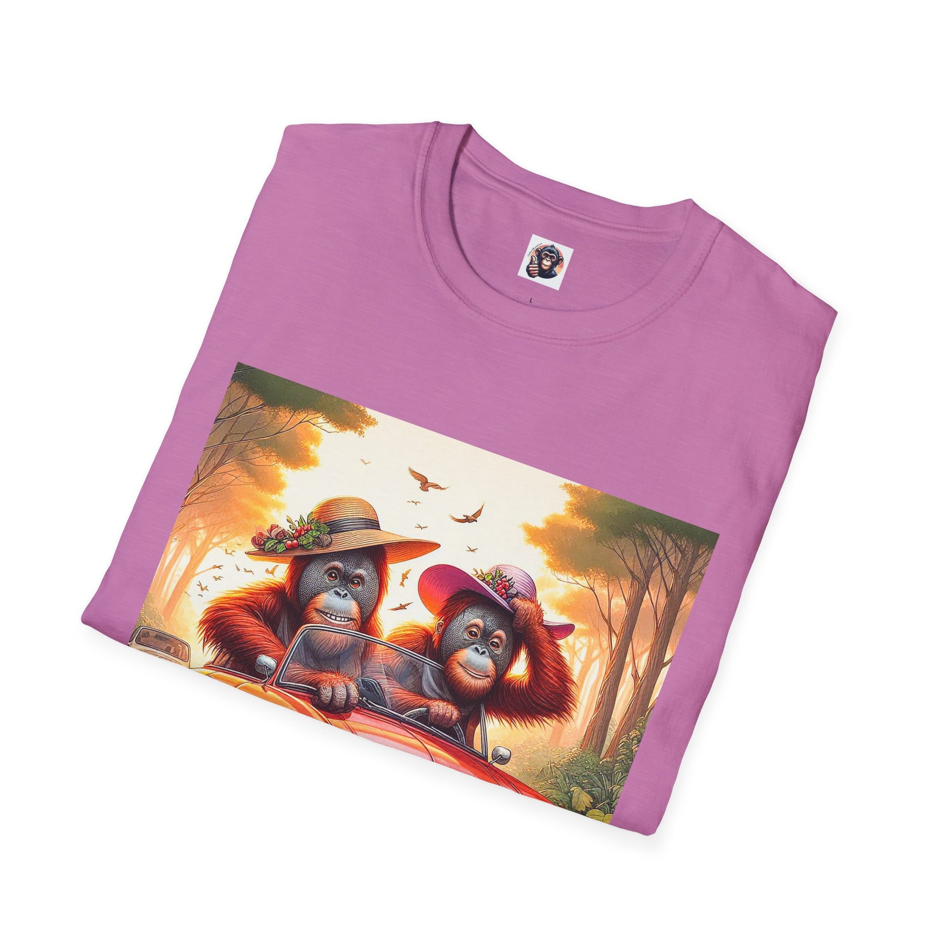 Wacky Orangutans T-Shirt Printify   