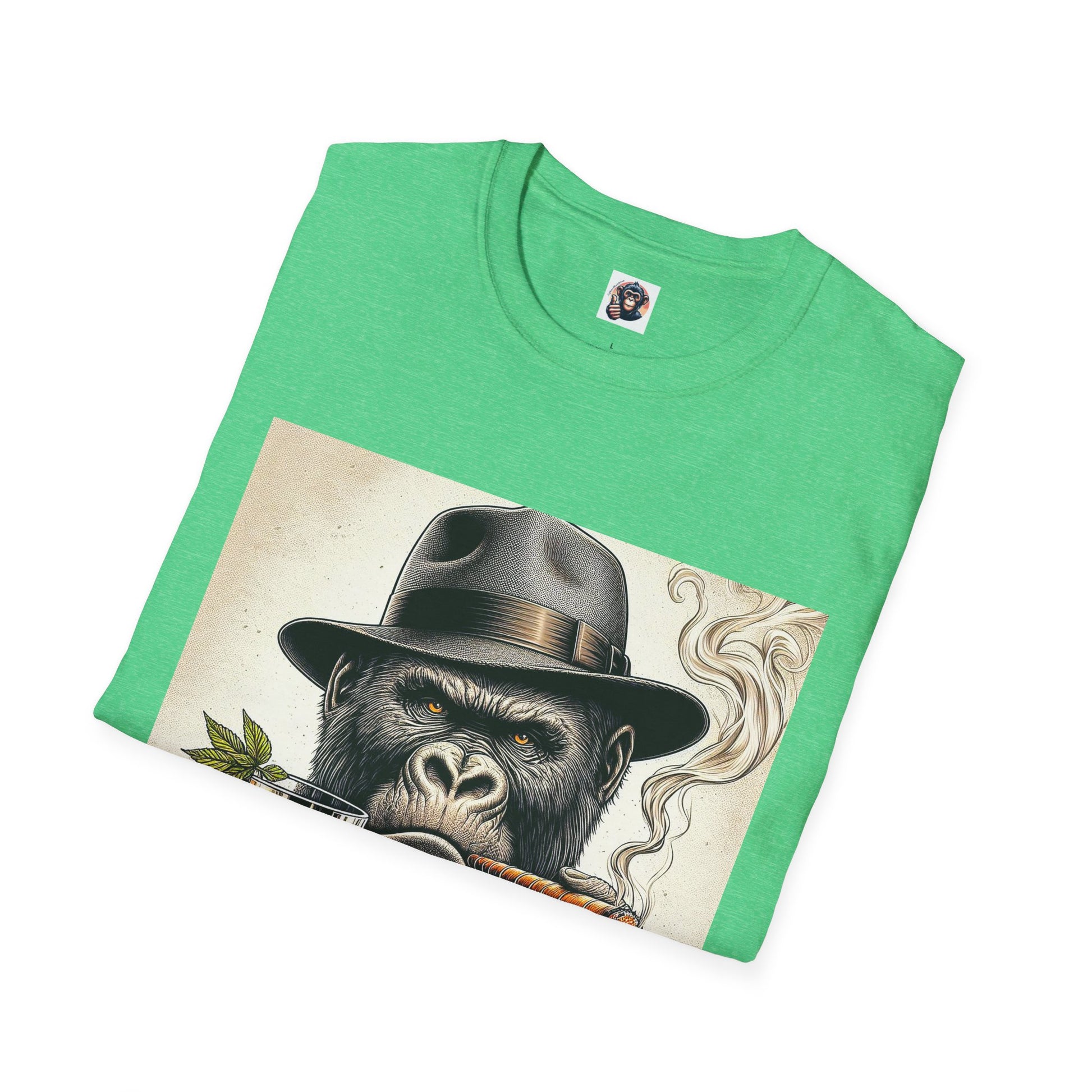 Gorilla T-Shirt Printify   