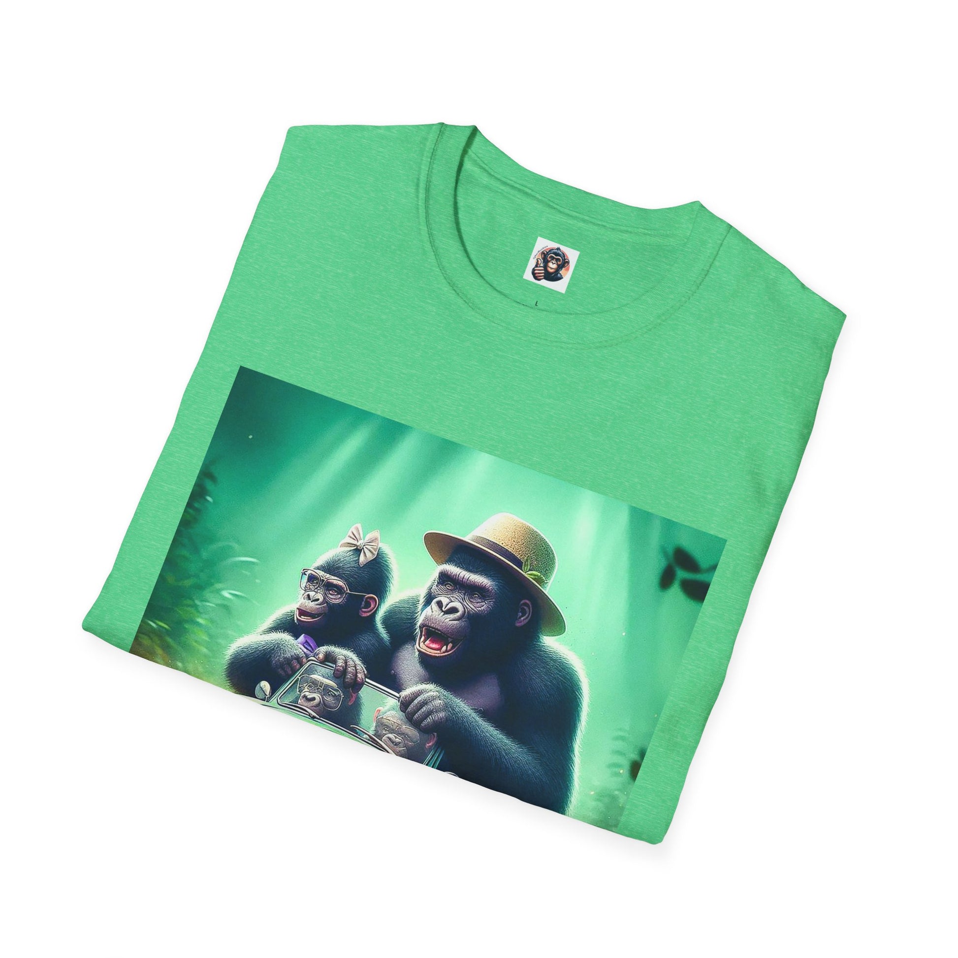 Wacky Gorilla T-Shirt Printify   