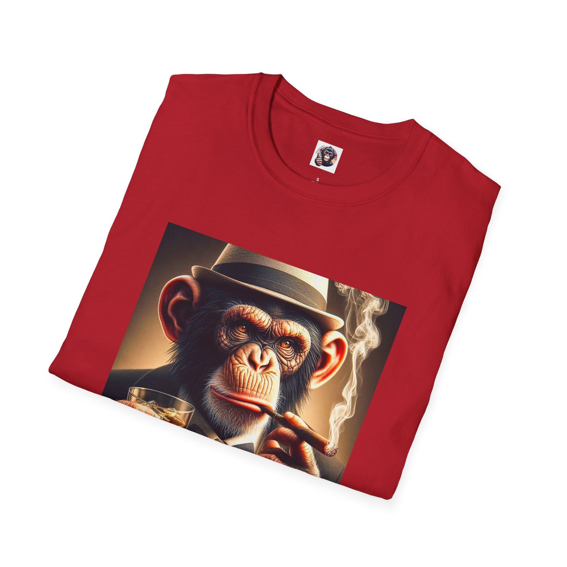 Chimp T-Shirt Printify   