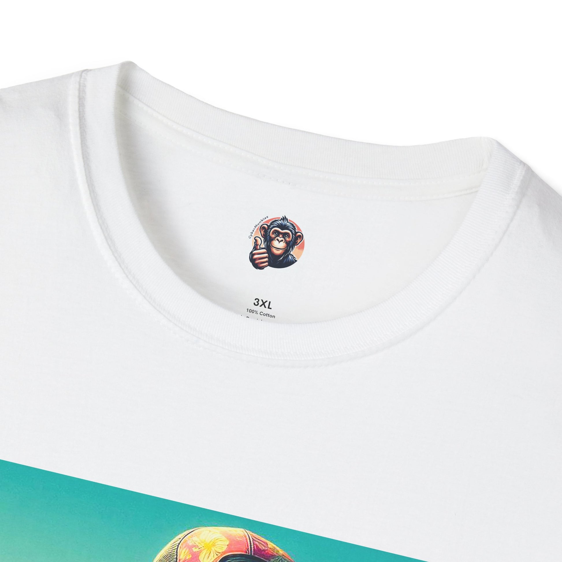 Chimp T-Shirt Printify   