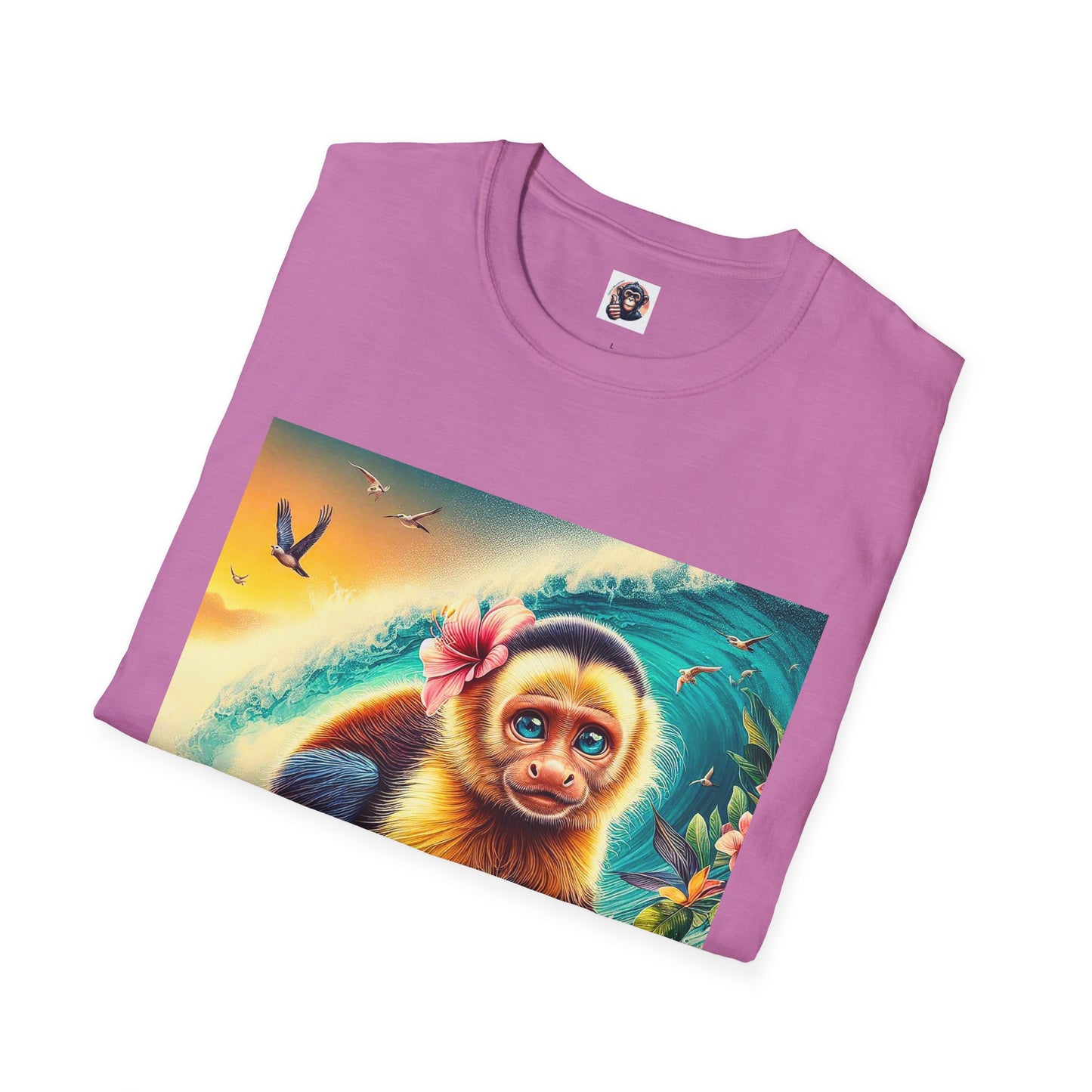 Capuchin Monkey T-Shirt Printify   