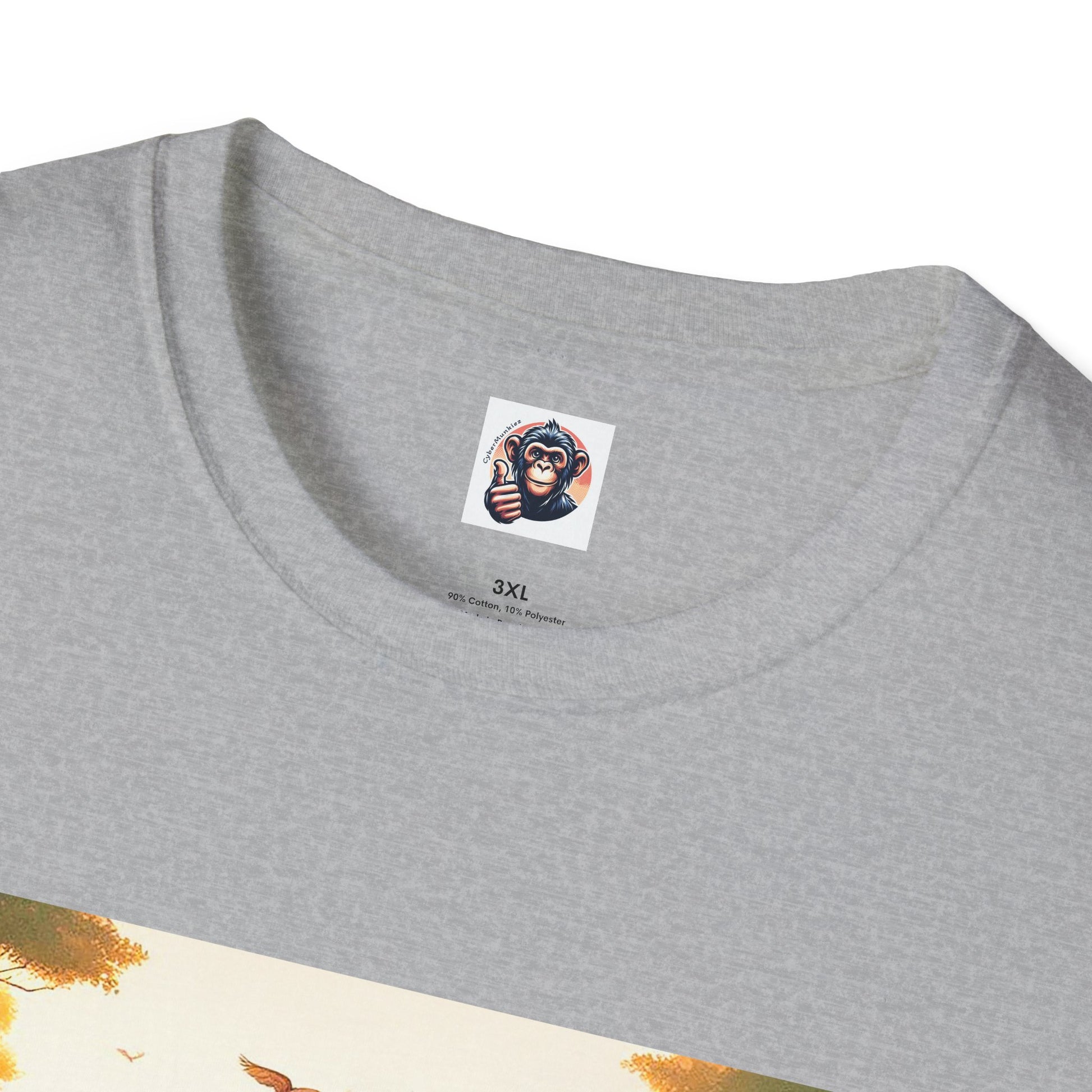 Wacky Orangutans red car T-Shirt Printify